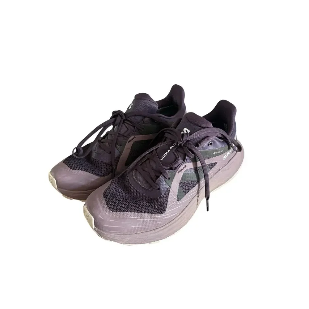 Salomon Ultra Flow Gore-Tex Women’s Running Shoes Size 9 - Picture 2 of 5